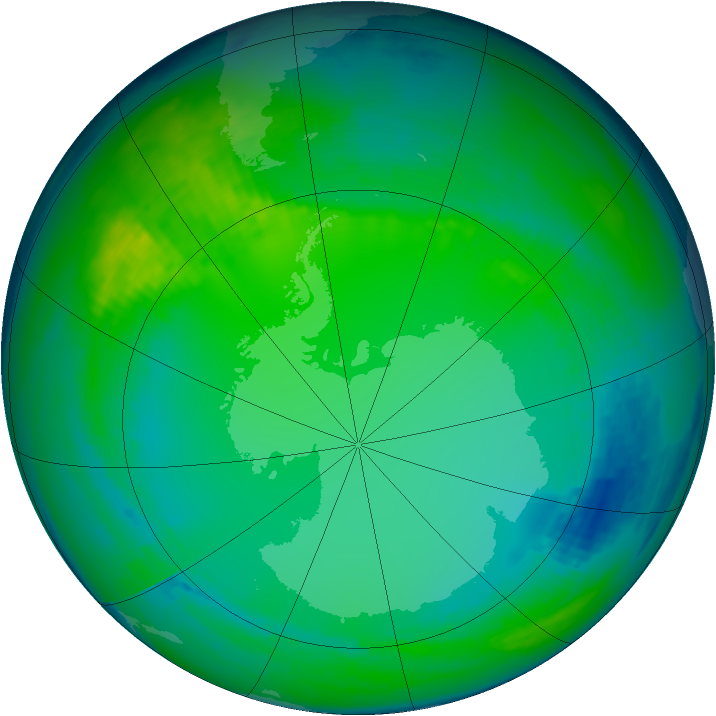 Ozone Map 2002-07-22